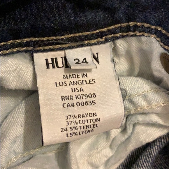 hudson dark wash jeans - Picture 5 of 6